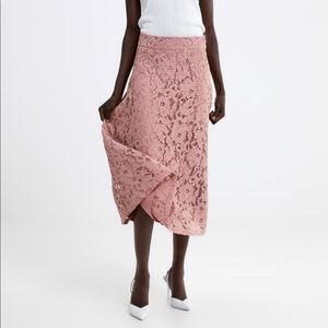 Zara lace skirt